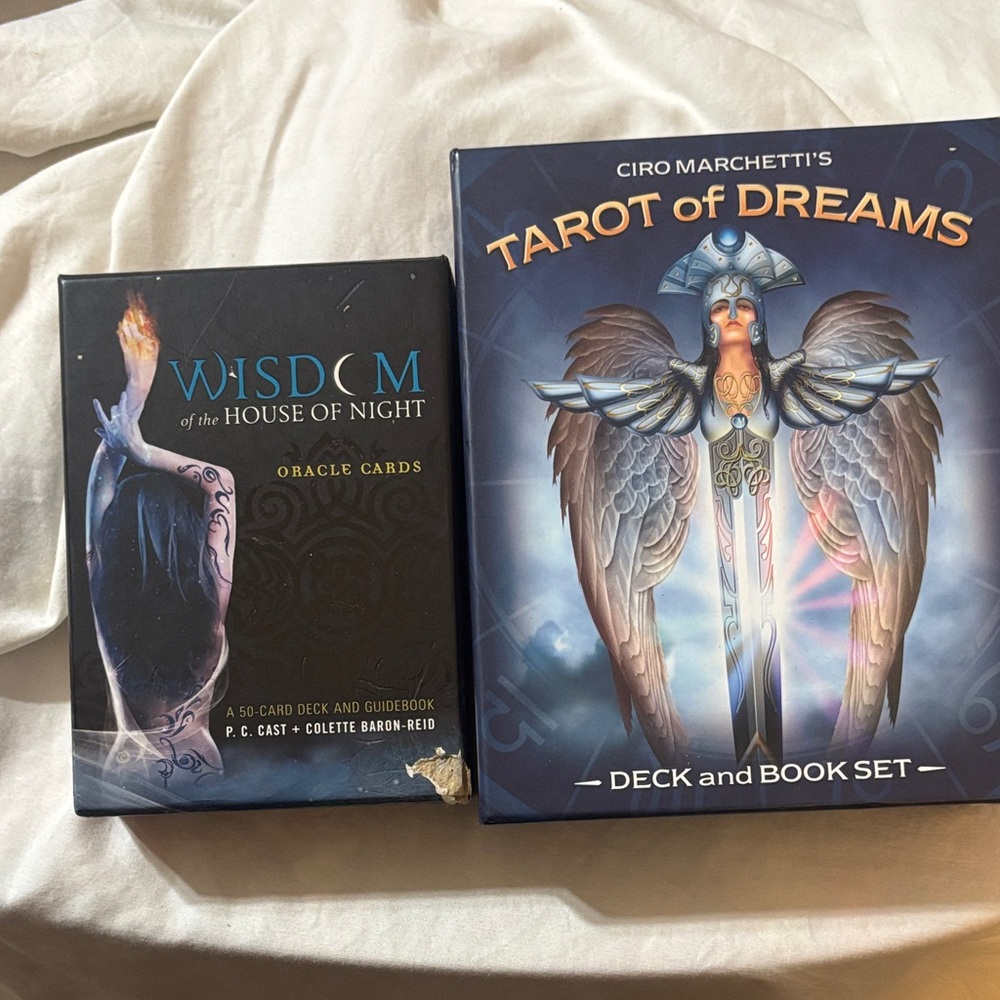 Wisdom of the House of Night Oracle Cards and Tarot of Dreams